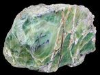 Polished Green-White Opal Slab - Western Australia #65403-1